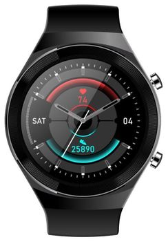 Smartwatch męski na czarnym pasku Rubicon RNCE68. Bluetooth. Zdalne rozmowy przez zegarek (1).jpg